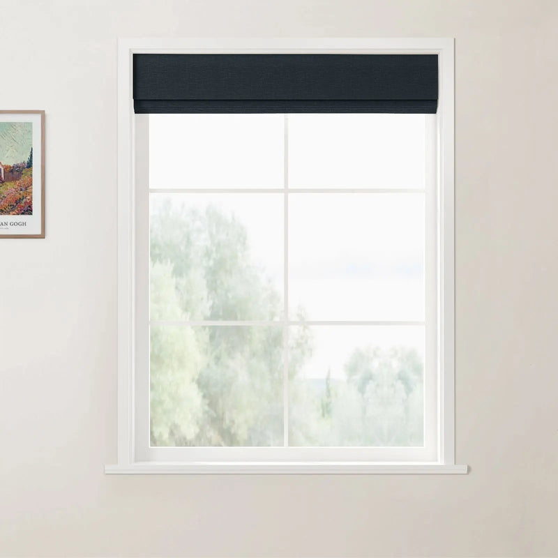 Patti Belgian Linen Top Down Bottom Up Roman Blind Cordless