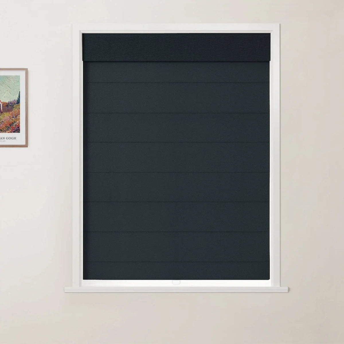 Patti Belgian Linen Top Down Bottom Up Roman Blind Cordless