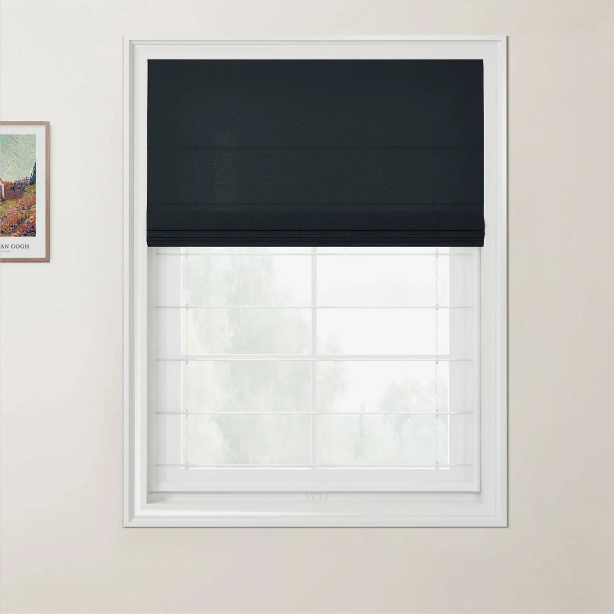 Patti Linen Day Night Roman Blind Cordless