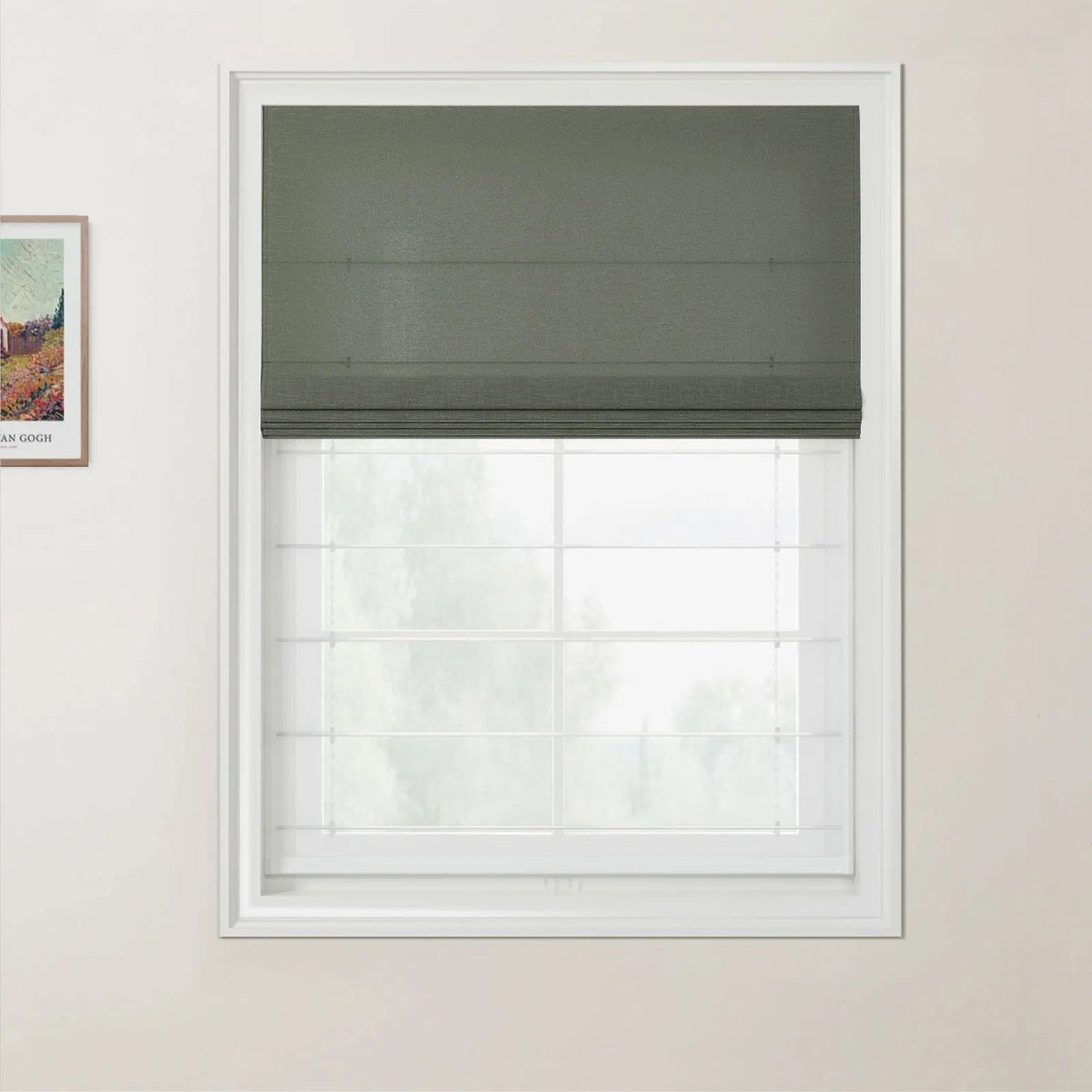Patti Linen Day Night Roman Blind Cordless