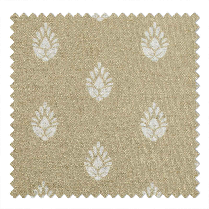 Stefana Silber x TWOPAGES Printed Linen Blend Roman Blind Cord Lift