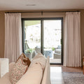 Jyll Mackie x TWOPAGES Refined Patterned Cotton Pleated Curtains