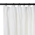 Doris Pure Linen Soft Top Curtains