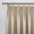Jawara Textured Linen Cotton Pleated Curtains