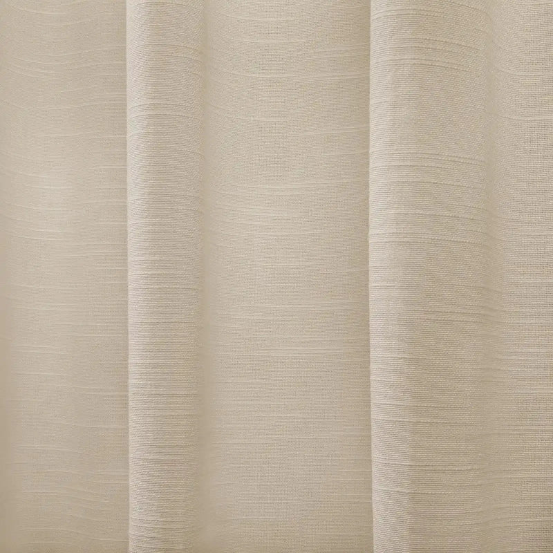 Jawara Textured Linen Cotton Pleated Curtains