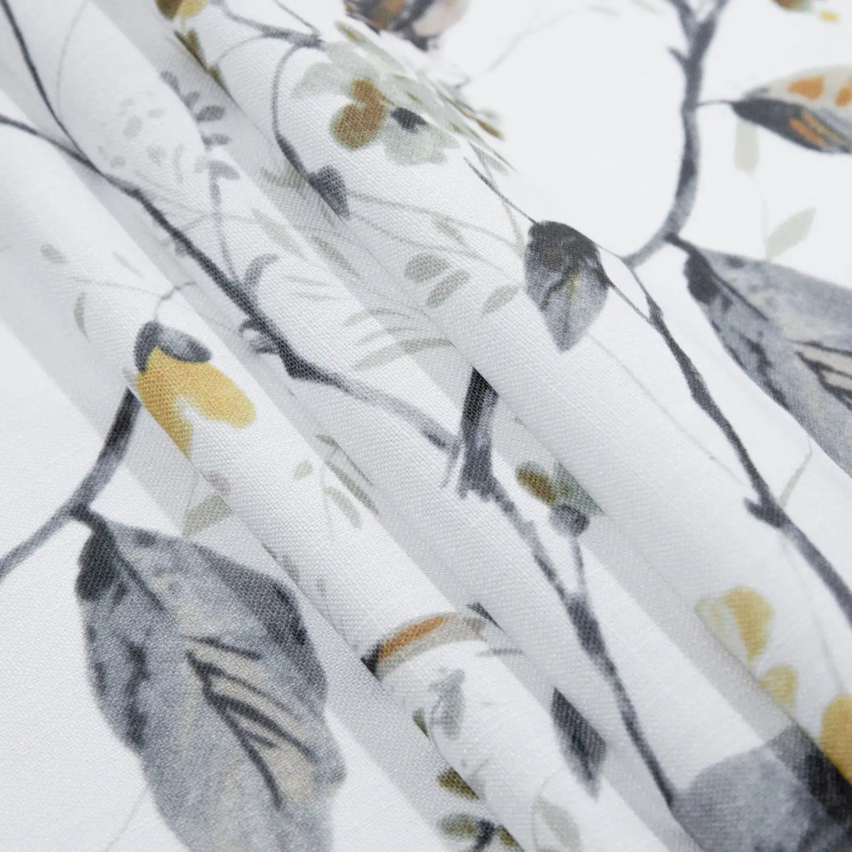 Holly Botanical Boho Pleated Curtains