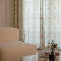 Holly Botanical Boho Pleated Curtains