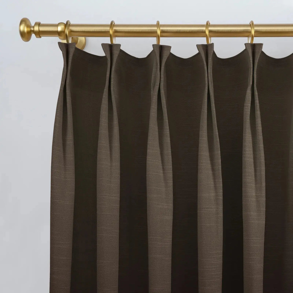 Jawara Textured Linen Cotton Pleated Curtains