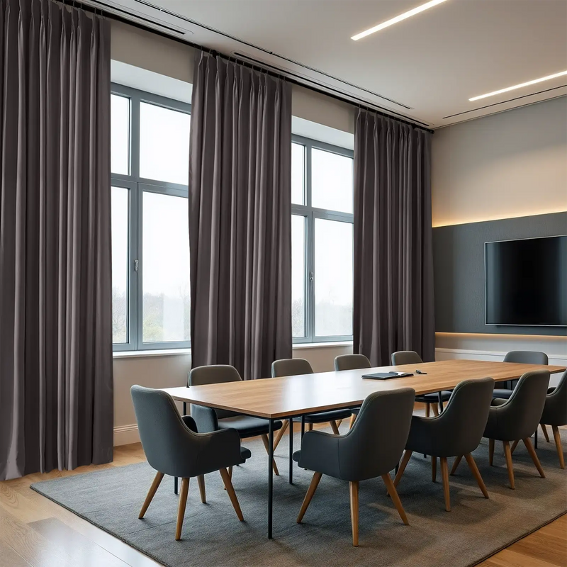 REGAL Flame Retardant Pleated Curtains