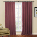 Kyla Lightweight Faux Linen Soft Top Curtains