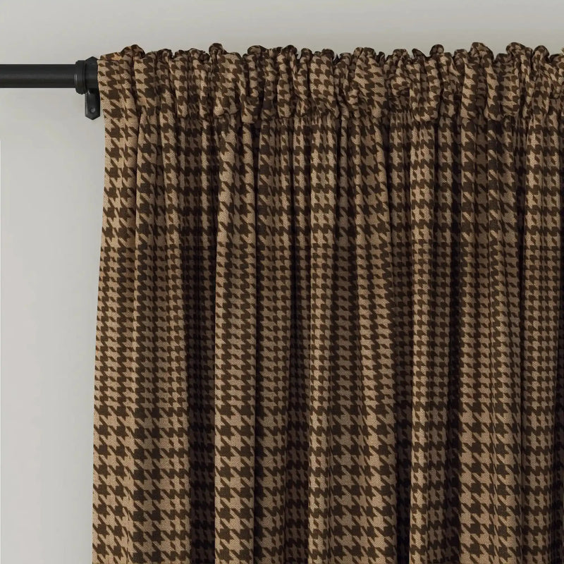 Sara Le x TWOPAGES Vintage Printed Linen Soft Top Curtains