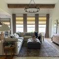 Lay Natural Ramie Bamboo Woven Blind - Coconut