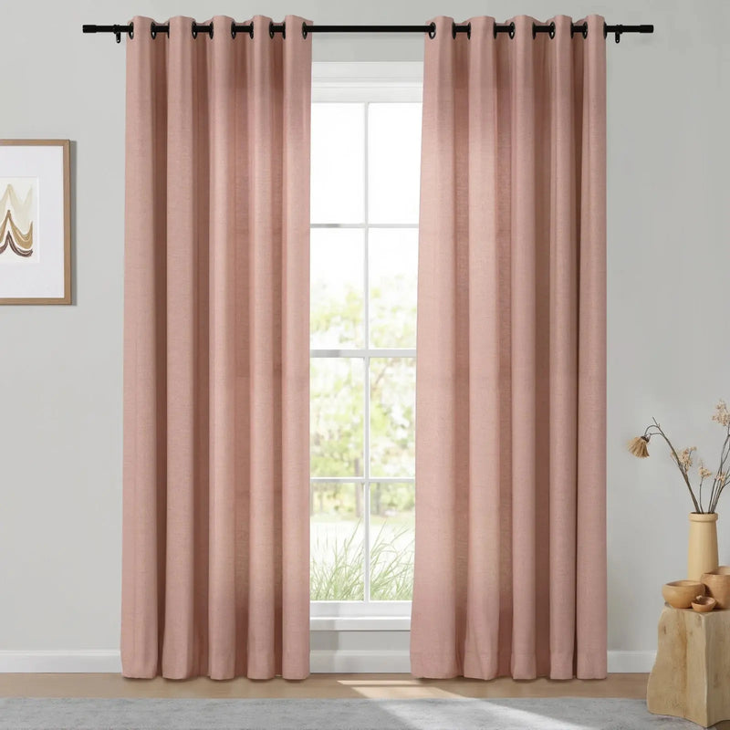 Isabella Heavyweight Cotton Eyelet Curtains