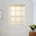 Lay Natural Ramie Bamboo Woven Blind - Cashew