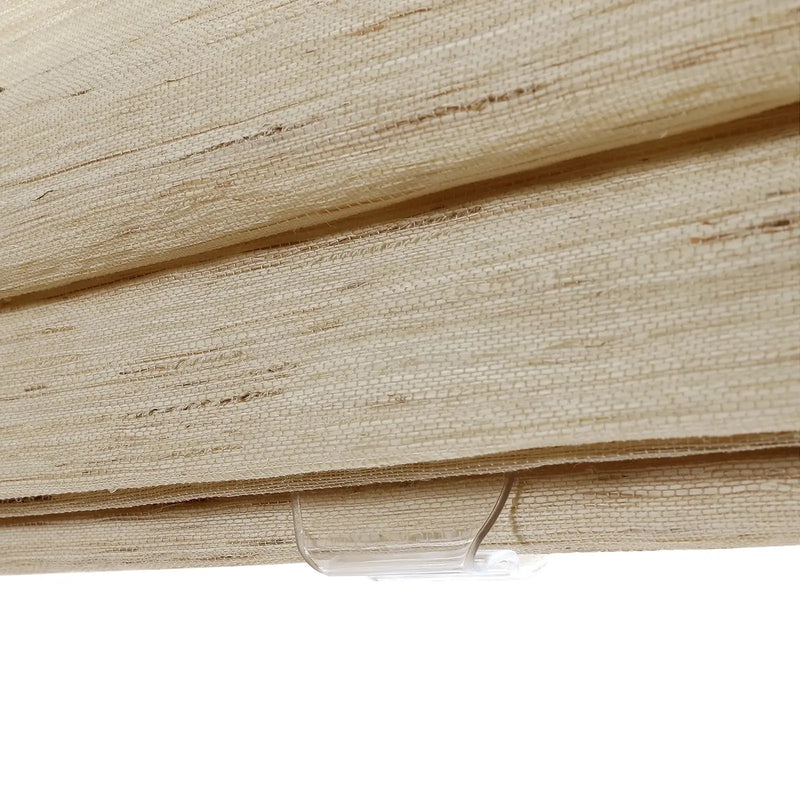 Lay Natural Ramie Bamboo Woven Blind - Cashew