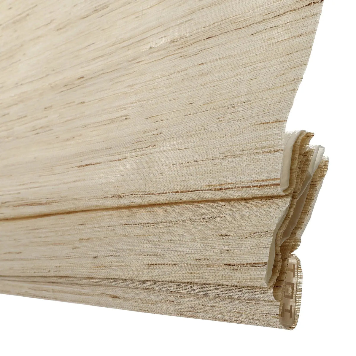 Lay Natural Ramie Bamboo Woven Blind - Cashew