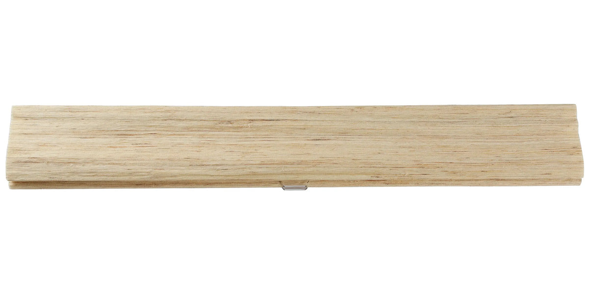 Lay Natural Ramie Bamboo Woven Blind - Cashew