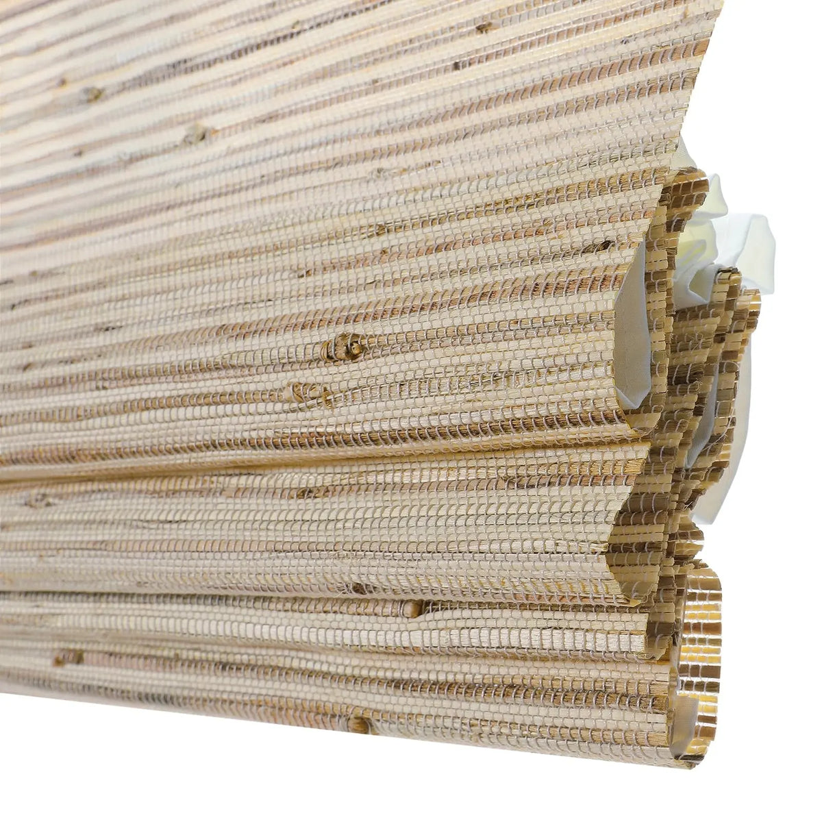 Lay Natural Ramie Bamboo Woven Blind - Beige Brown