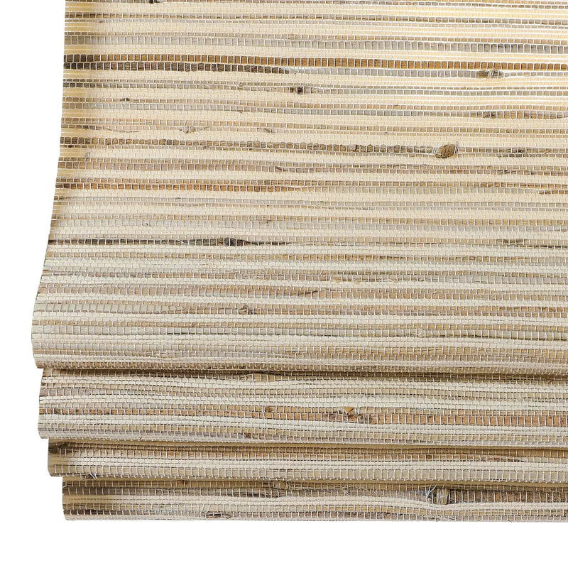 Lay Natural Ramie Bamboo Woven Blind - Beige Brown