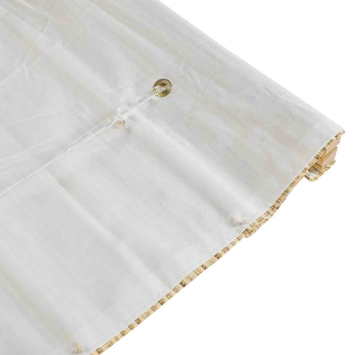 Lay Natural Ramie Bamboo Woven Blind - Beige Brown