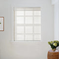 Lay Natural Paper Bamboo Woven Blind - Marble White