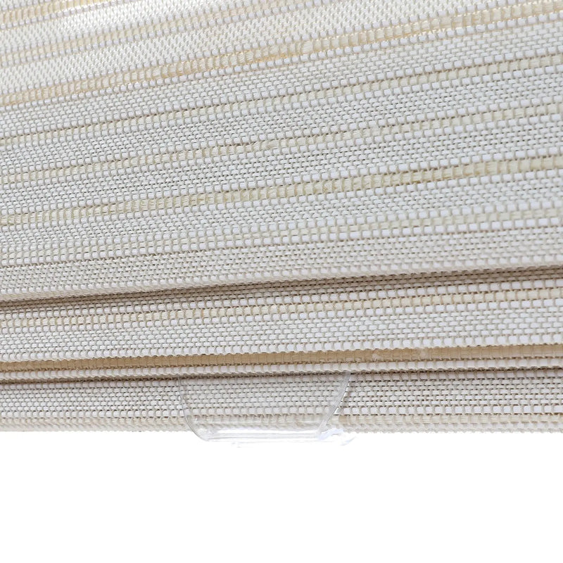 Lay Natural Paper Bamboo Woven Blind - Marble White