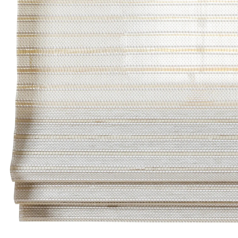 Lay Natural Paper Bamboo Woven Blind - Marble White