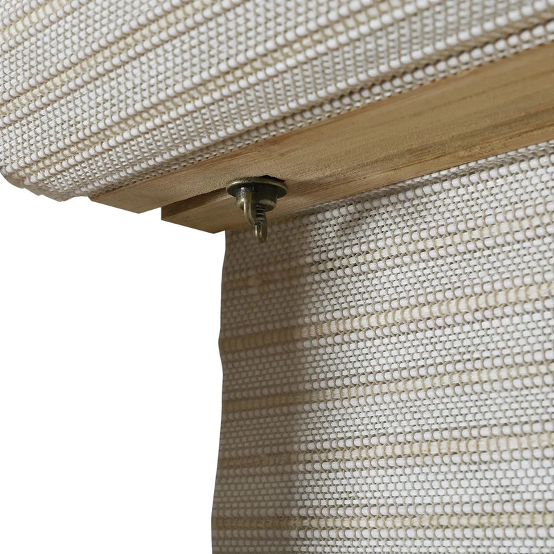 Lay Natural Paper Bamboo Woven Blind - Marble White