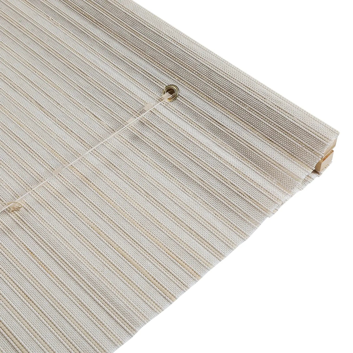 Lay Natural Paper Bamboo Woven Blind - Marble White