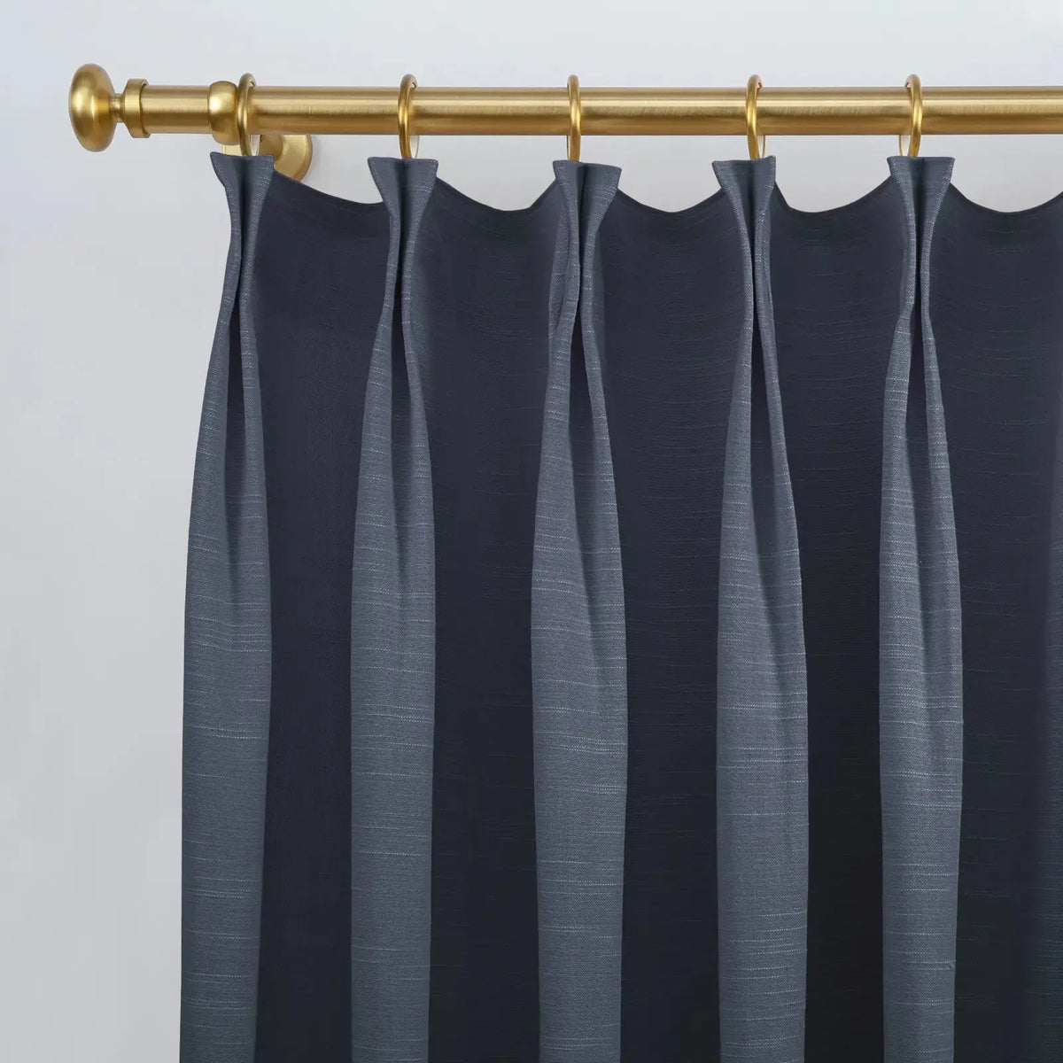 Jawara Textured Linen Cotton Pleated Curtains