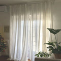Doris Pure Linen Pleated Curtains