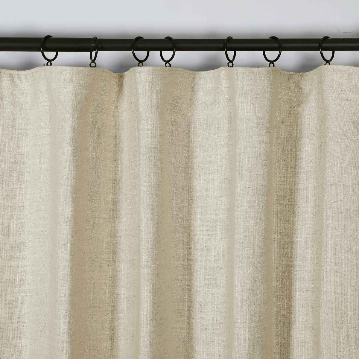 Kyla Lightweight Faux Linen Soft Top Curtains