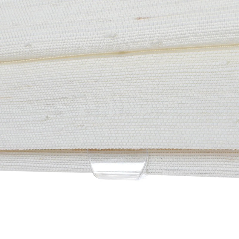Lay Natural Ramie Bamboo Woven Blind - Rattan White