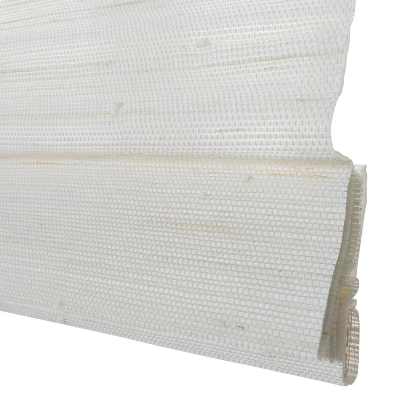 Lay Natural Ramie Bamboo Woven Blind - Rattan White