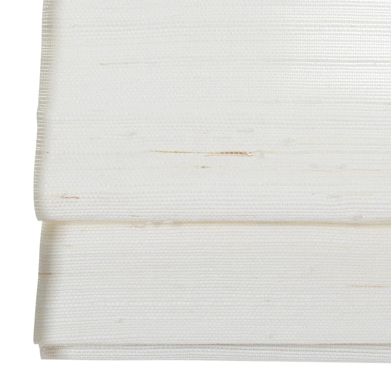 Lay Natural Ramie Bamboo Woven Blind - Rattan White