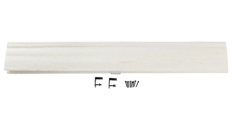 Lay Natural Ramie Bamboo Woven Blind - Rattan White