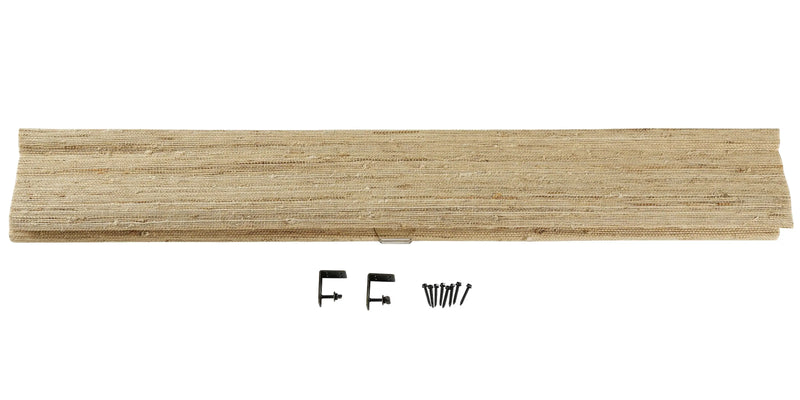 Lay Natural Ramie Bamboo Woven Blind - Beige