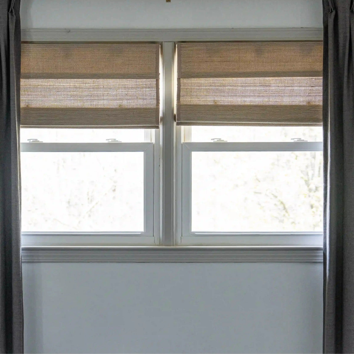 Lay Natural Ramie Bamboo Woven Blind - Coconut