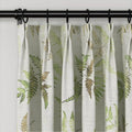 Holly Botanical Boho Pleated Curtains
