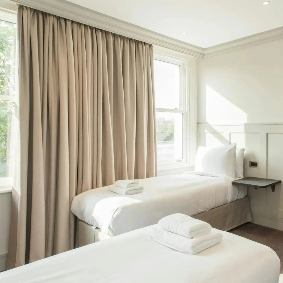 REGAL Flame Retardant Pleated Curtains
