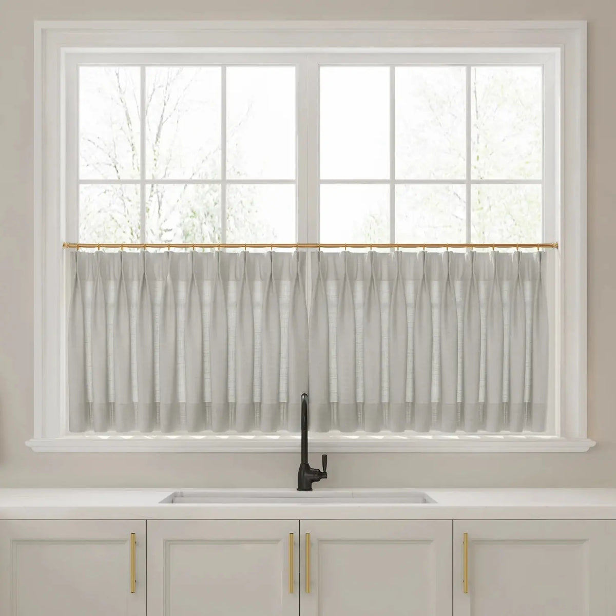 Liz Linen Cafe Curtains