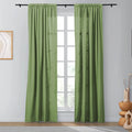 Isabella Heavyweight Cotton Soft Top Curtains