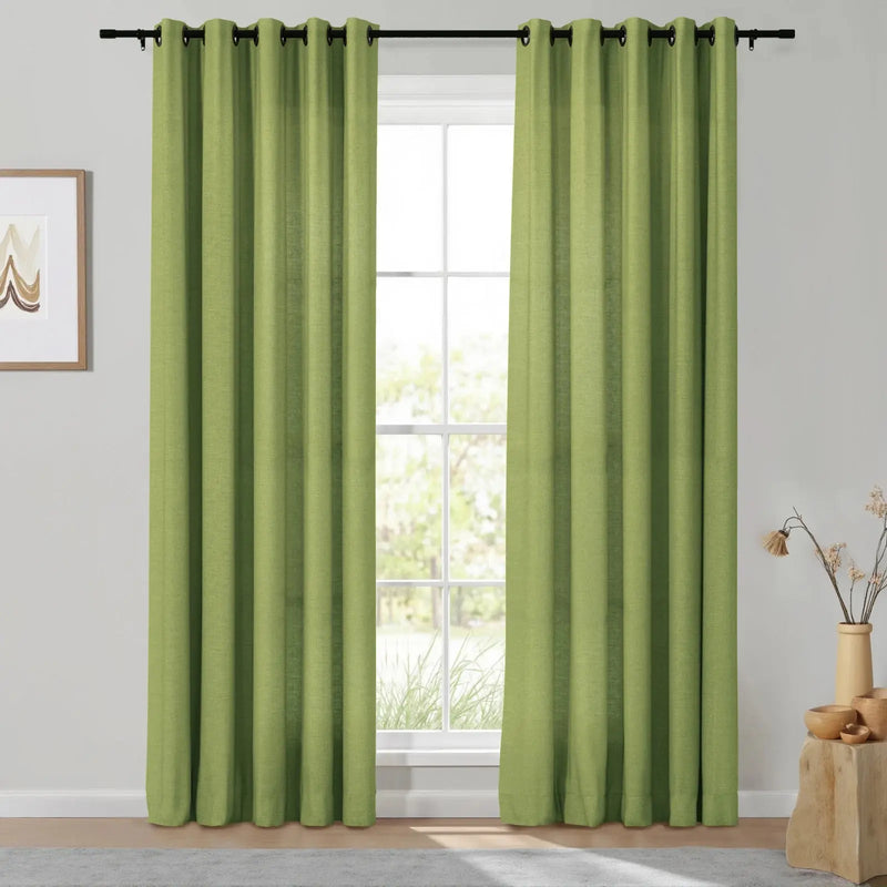 Isabella Heavyweight Cotton Eyelet Curtains