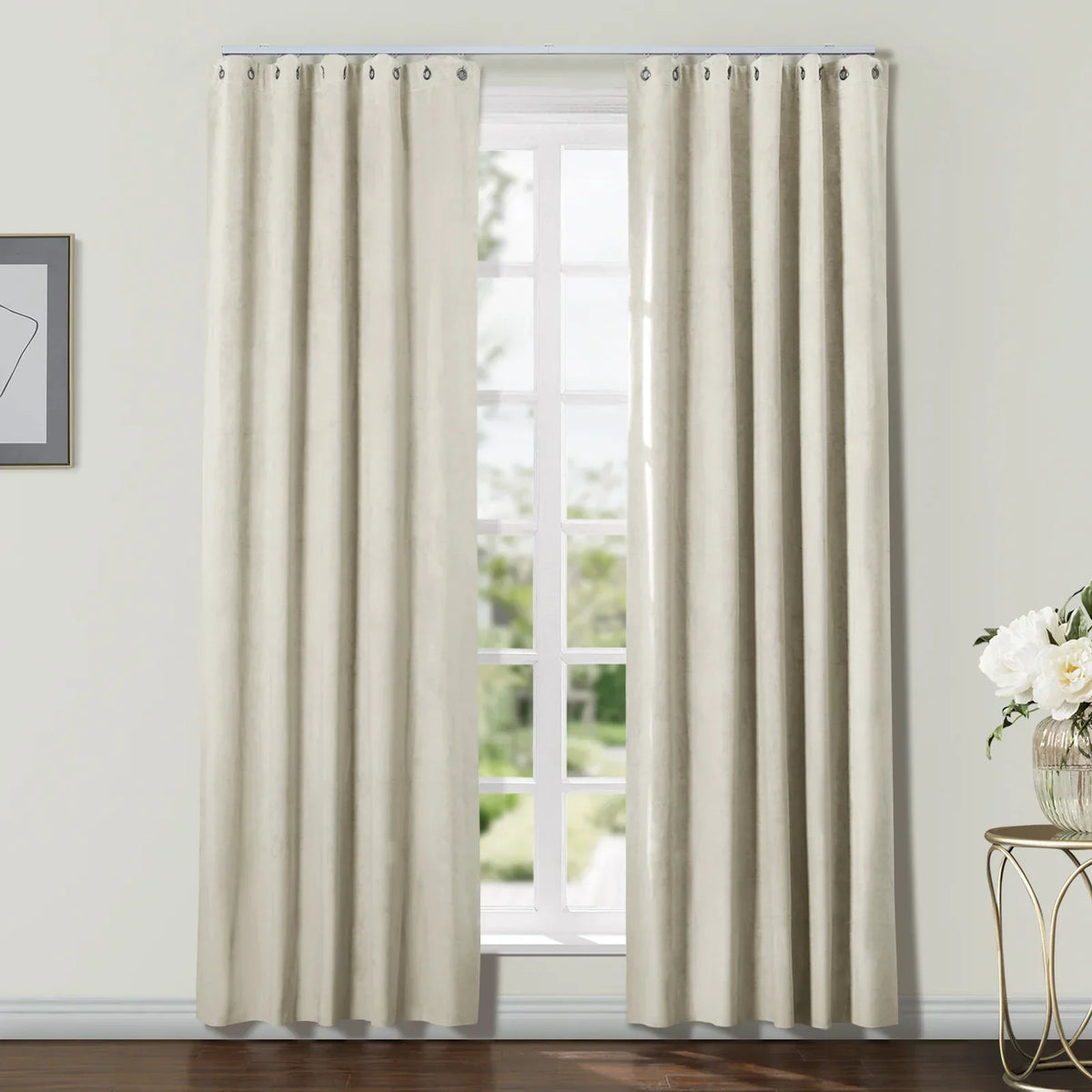 Gene 100% Blockout Soundproof Eyelet Curtains