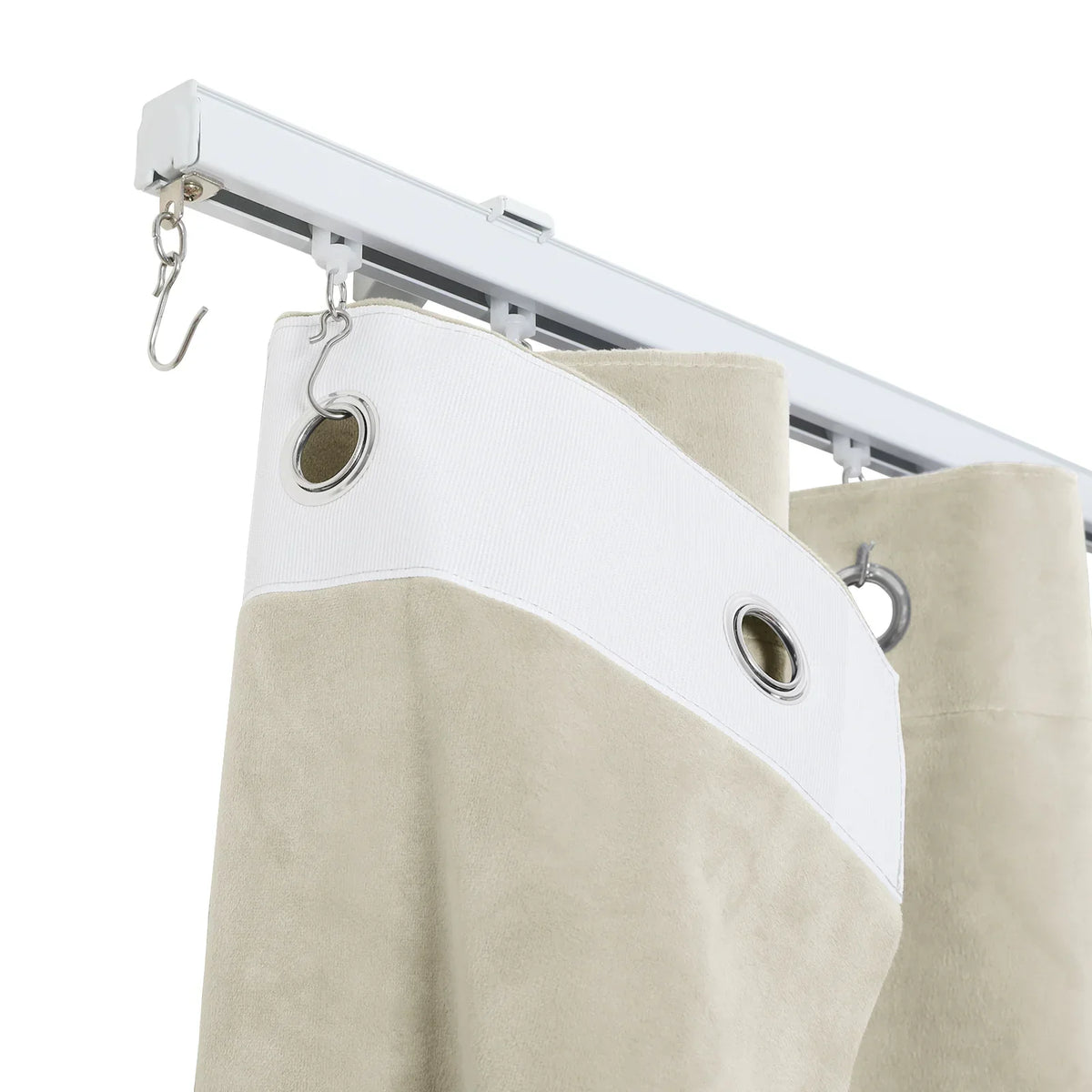 Gene 100% Blockout Soundproof Eyelet Curtains