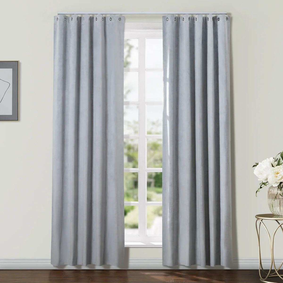 Gene 100% Blockout Soundproof Eyelet Curtains