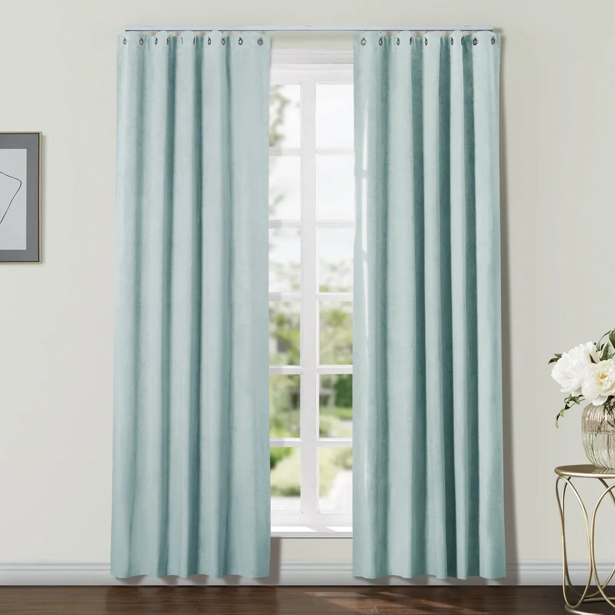 Gene 100% Blockout Soundproof Eyelet Curtains
