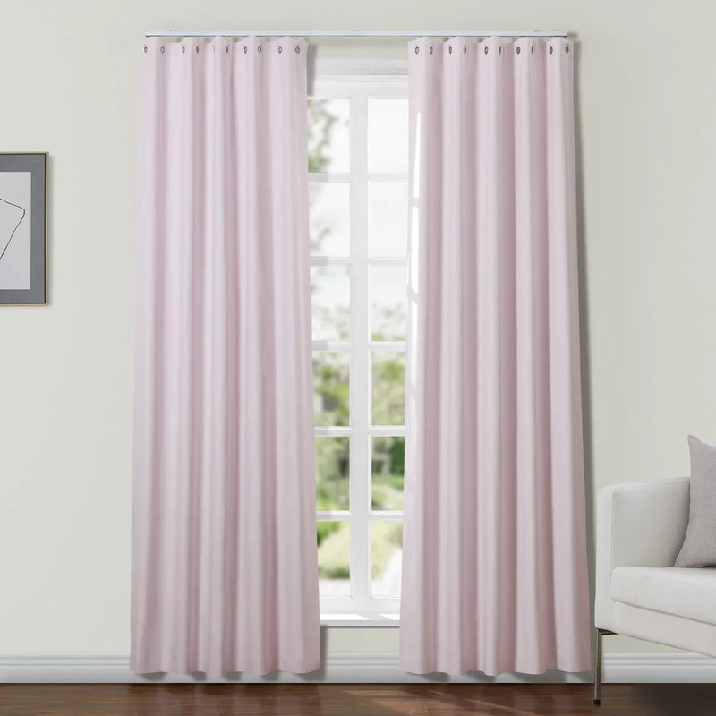 Gene 100% Blockout Soundproof Eyelet Curtains