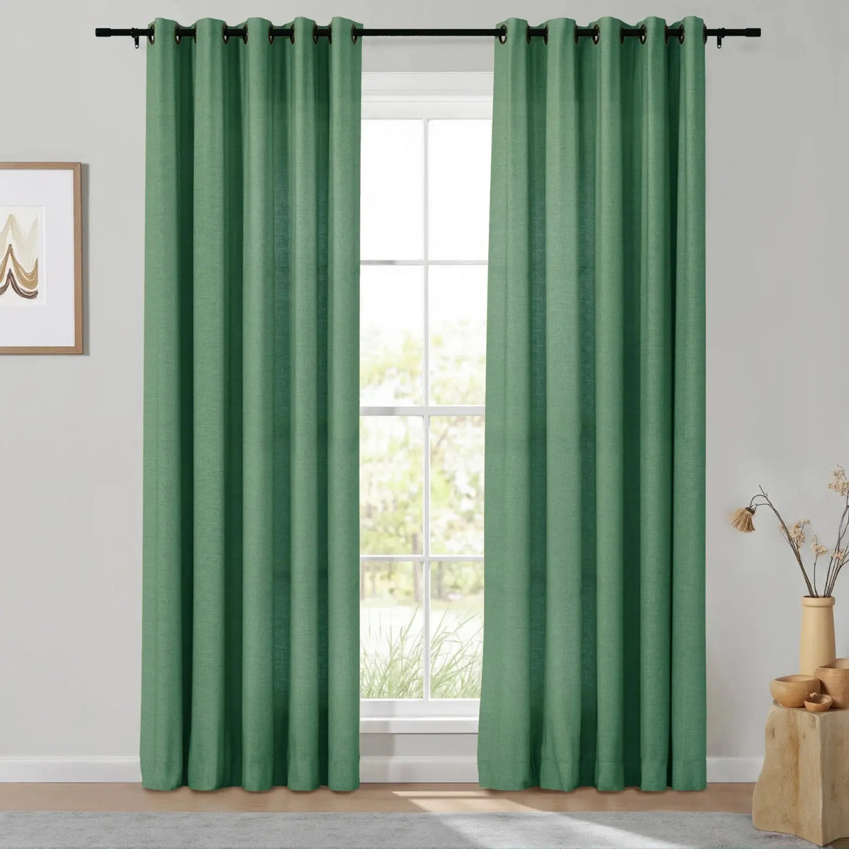 Isabella Heavyweight Cotton Eyelet Curtains