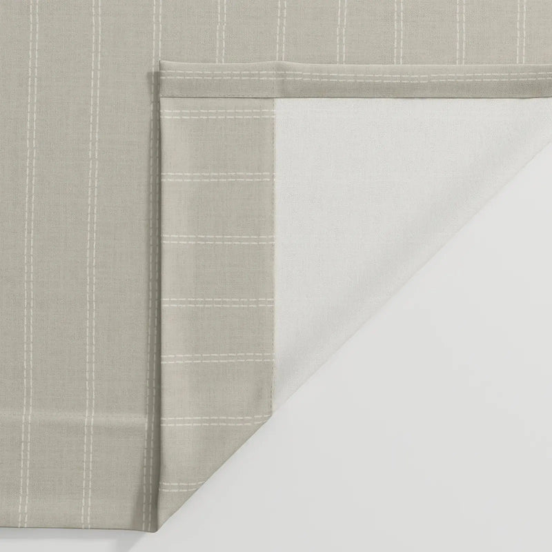 Jyll Mackie x TWOPAGES Refined Patterned Cotton Pleated Curtains